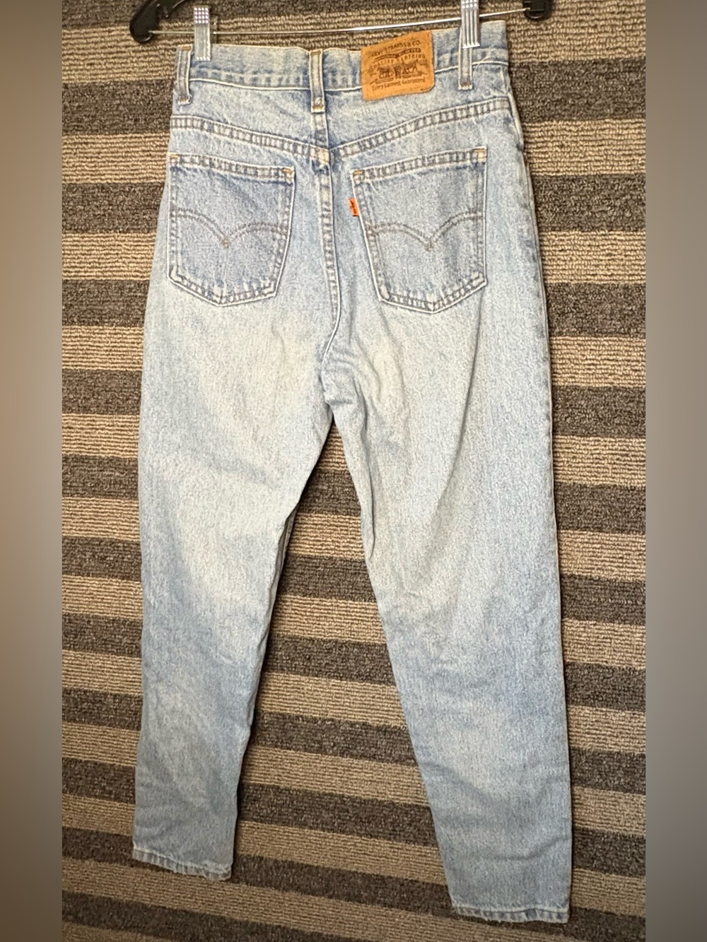 Vintage 90’s Levi’s Orange Tab High Rise Light Blue Mom Jeans Women’s 6 26x28
